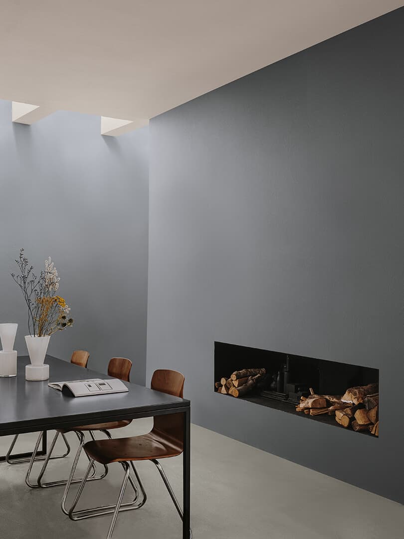 Soffitto: Decor KK 2, Parete: Wallcrete Living KK 20, Pavimento: Cementoresina KK 67